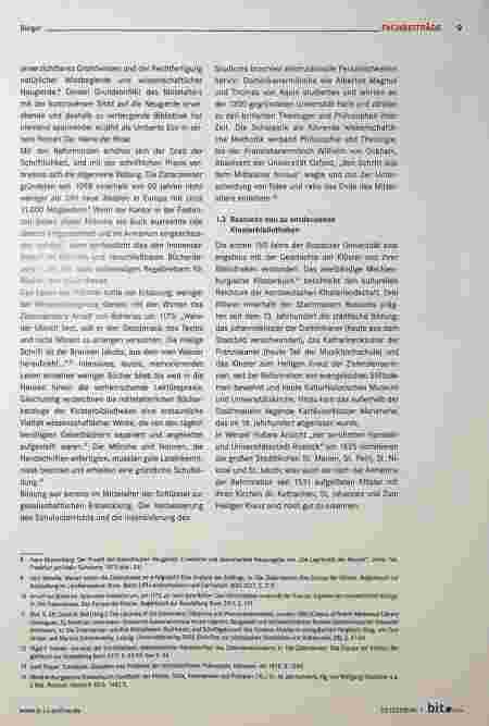 Vorschauseite 3: Die Bibliothek als Wissensraum der Universität - 600 Jahre Universität und 450 Jahre Universitätsbibliothek Rostock - Teil 1