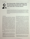 Vorschauseite 1: Die finanzielle Sicherstellung der Krankenhauslandschaft während und nach der Corona-Krise