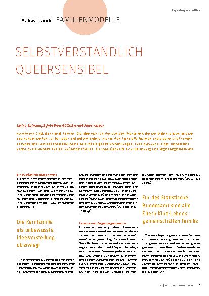 Vorschauseite 1: Selbstverständlich queersensibel.