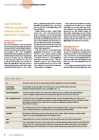 Vorschauseite 2: Selbstverständlich queersensibel.