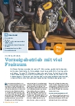 Vorschauseite 1: Vor Ort bei FC-Moto: Vorzeigebetrieb mit viel Freiraum