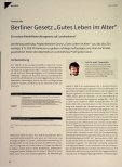 Vorschauseite 1: Berliner Gesetz „Gutes Leben im Alter“: Ein erstes Altenhilfestrukturgesetz auf Landesebene?