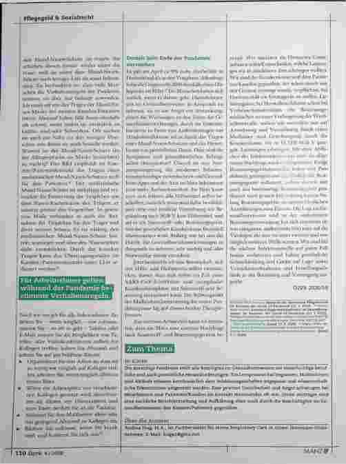 Vorschauseite 4: Pflegegeld & Sozialrecht