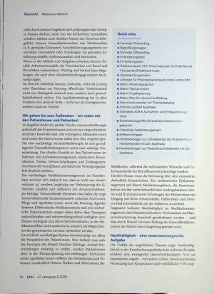 Vorschauseite 4: Ressource Mensch Zukunft sichern, Menschen stärken