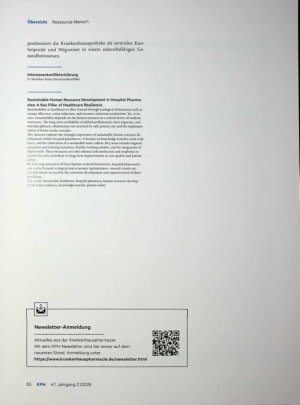 Vorschauseite 5: Ressource Mensch Zukunft sichern, Menschen stärken