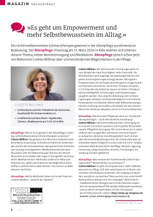 Vorschauseite 1: »Es geht um Empowerment und mehr Selbstbewusstsein im Alltag. «