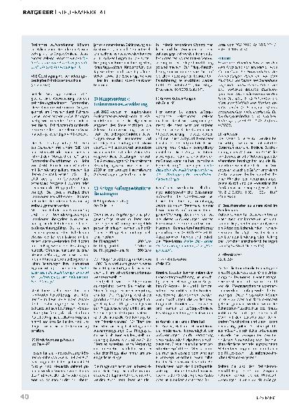Vorschauseite 5: Aktuelle Rechtsratgeber und sozialpolitische Forderungen des BVKM
