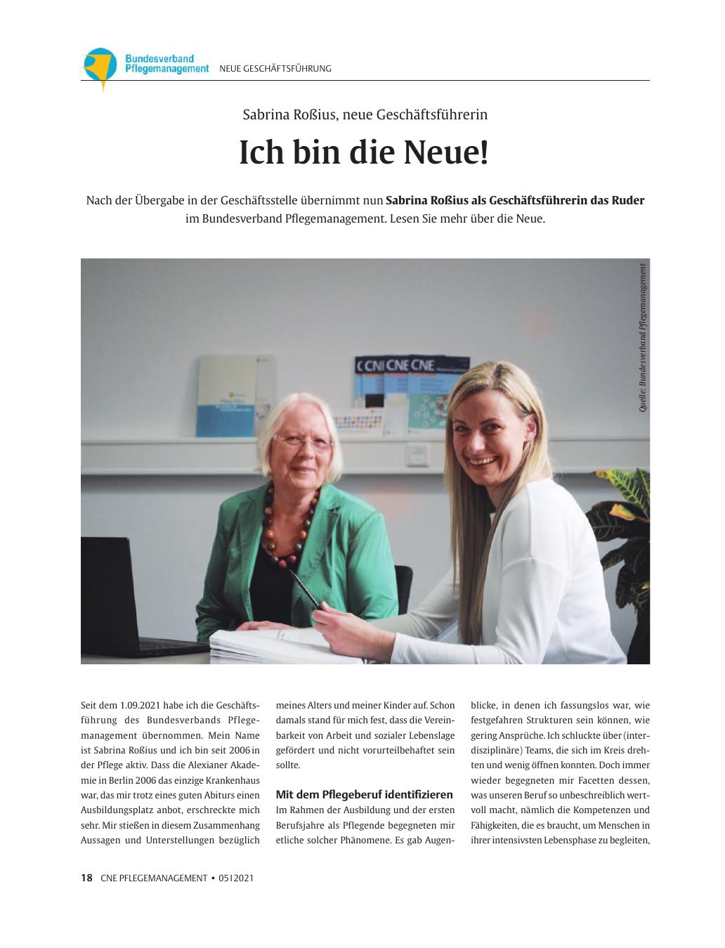 Vorschauseite 1: Ich bin die Neue!