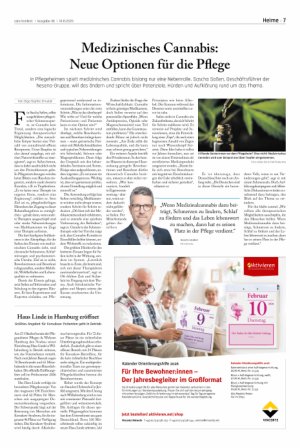 Vorschauseite 1: Medizinisches Cannabis: Neue Optionen für die Pflege