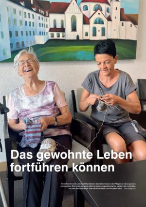 Vorschauseite 1: Das gewohnte Leben fortführen zu können