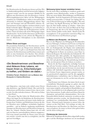 Vorschauseite 3: Das gewohnte Leben fortführen zu können