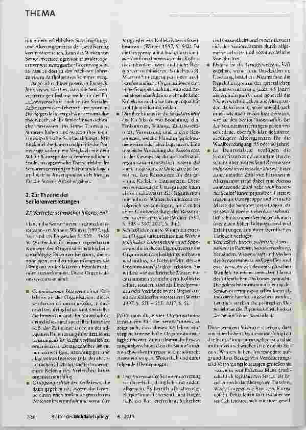 Vorschauseite 2: Seniorenvertretungen als kommunalpolitische Akteure