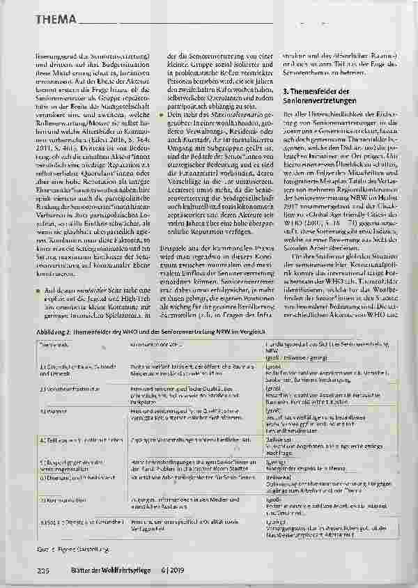 Vorschauseite 4: Seniorenvertretungen als kommunalpolitische Akteure