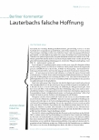 Vorschauseite 2: Lauterbachs falsche Hoffnung