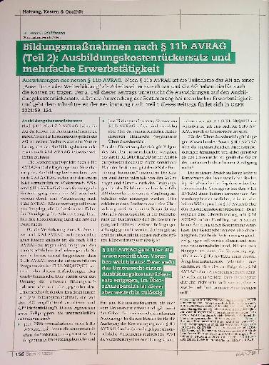 Vorschauseite 2: Haftung, Kosten und Qualität
