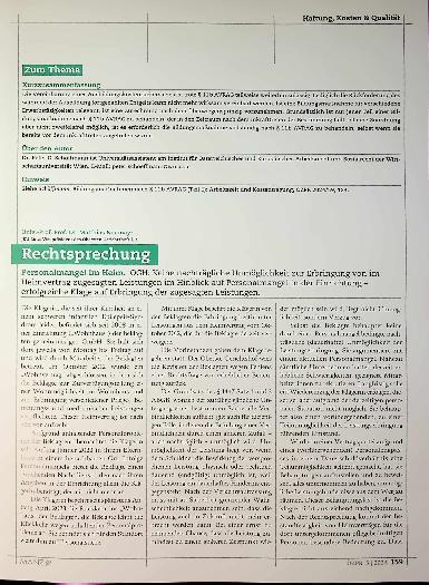 Vorschauseite 5: Haftung, Kosten und Qualität