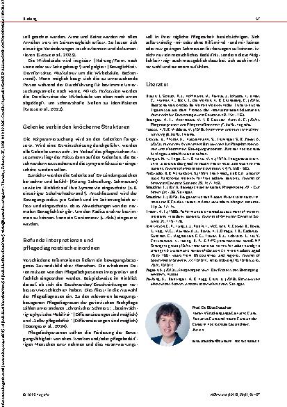 Vorschauseite 4: Bewegung bedeutet Autonomie