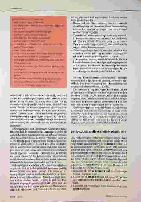 Vorschauseite 5: Unterrichtsstörungen - eine Frage der Lehre! ? Wenn Lehrende den Unterricht stören und Lernende nicht lernen können.