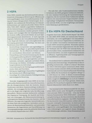 Vorschauseite 3: Die Qualität des Gesundheitssystems im internationalen Vergleich