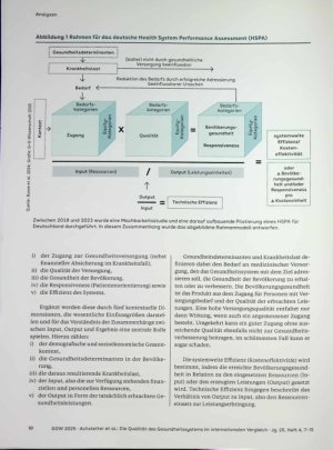 Vorschauseite 4: Die Qualität des Gesundheitssystems im internationalen Vergleich