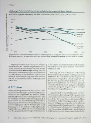 Vorschauseite 6: Die Qualität des Gesundheitssystems im internationalen Vergleich