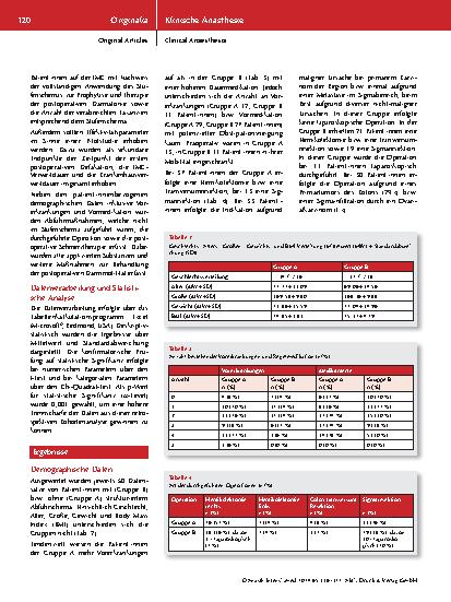 Vorschauseite 5: Postoperative Darmatonie nach Kolonoperationen – Ist ein standardisierter und gestufter Laxanzieneinsatz praktikabel?