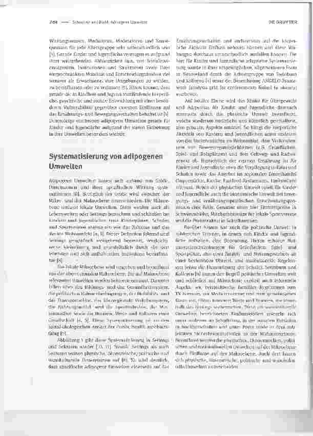 Vorschauseite 2: Adipogene Umwelten - was unsere Kinder dick macht