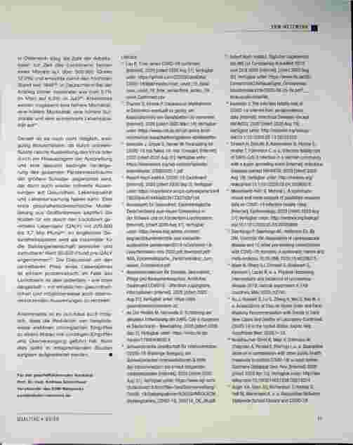 Vorschauseite 6: COVID-19: Wo ist die Evidenz?