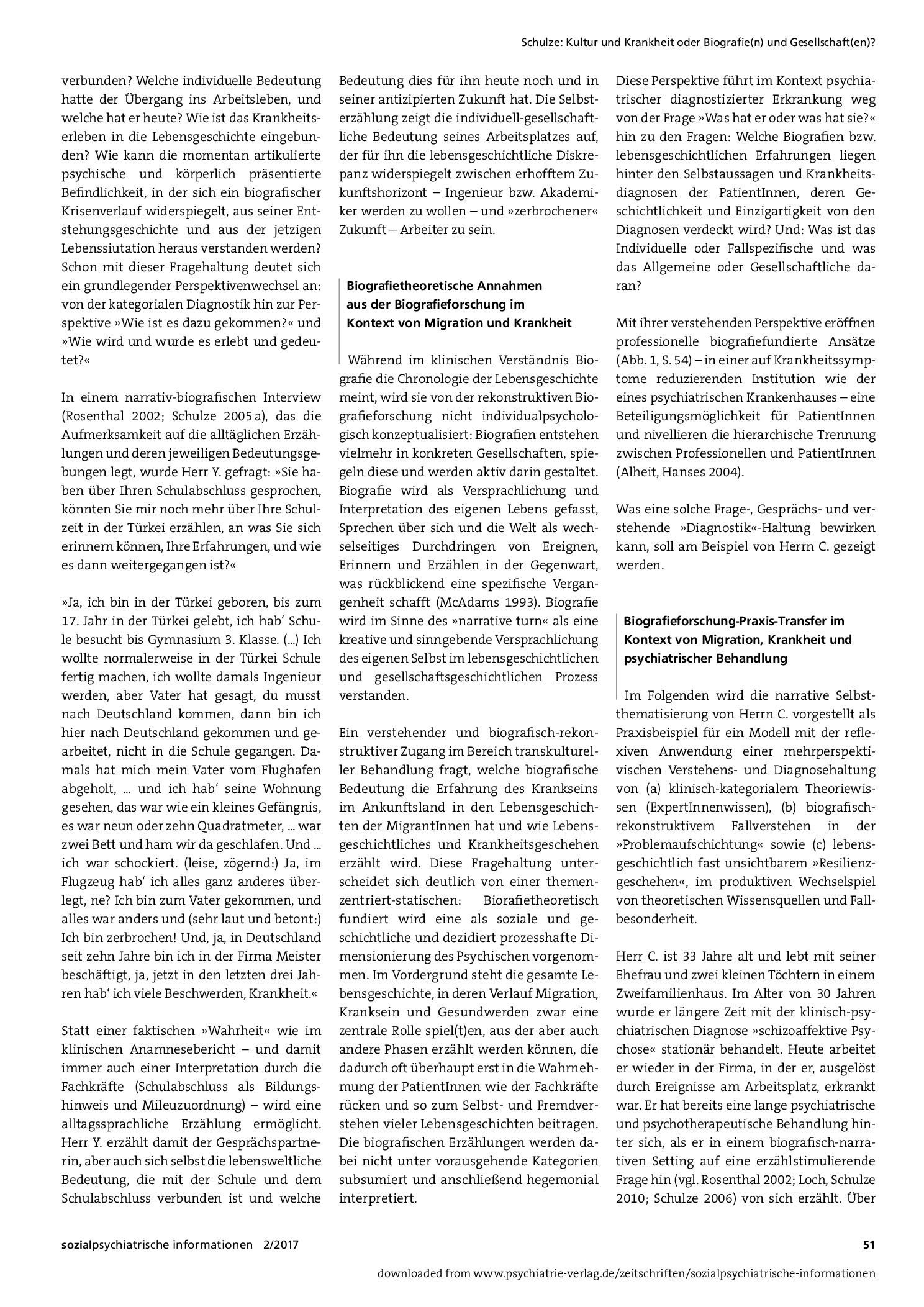 Vorschauseite 3: Kultur und Krankheit oder Biografie(n) und Gesellschaft(en)?