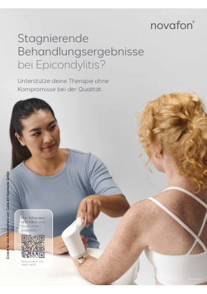Vorschauseite 1: Stagnierende Behandlungsergebnisse bei Epicondylitis?
