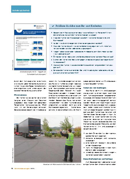 Vorschauseite 3: Sichere Lkw-Transporte