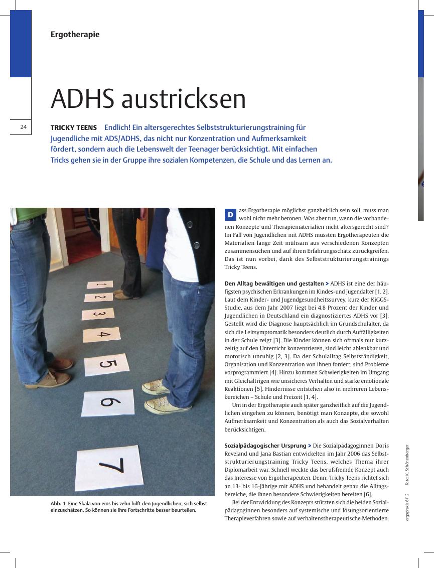 Vorschauseite 1: Tricky Teens ? ADHS austricksen