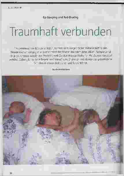 Vorschauseite 1: Co-Sleeping und Bed-Sharing. Traumhaft verbunden.