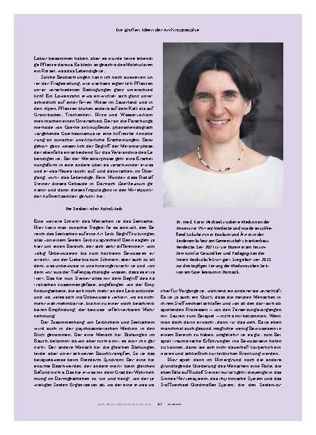 Vorschauseite 4: Anthroposophische Menschenkunde