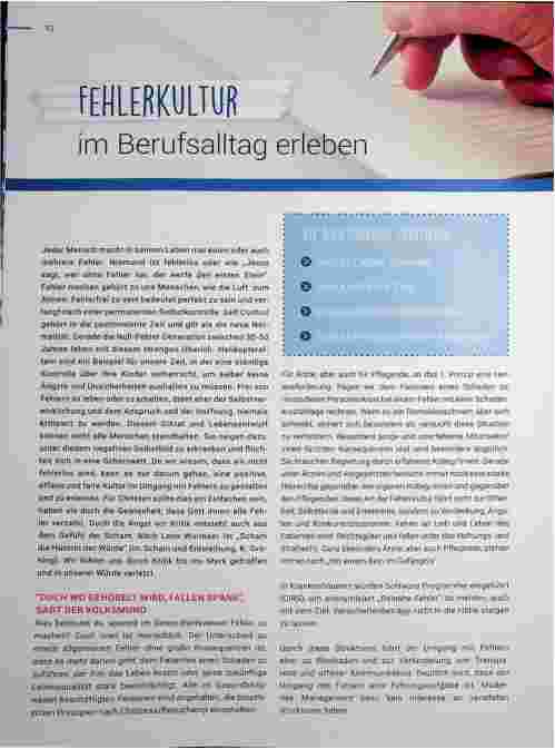 Vorschauseite 1: FEHLERKULTUR im Berufsalltag erleben