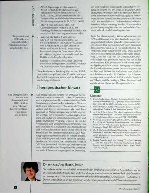 Vorschauseite 5: Herzensangelegenheit Das therapeutische Potenzial von Resveratrol und OPC für die Herz-Kreislauf-Gesundheit