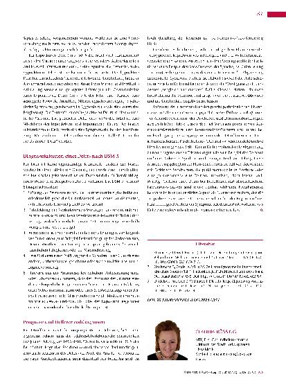 Vorschauseite 2: Aufmerksamkeitsund Bewusstseinsstörungen: Notwendigkeit zur Abgrenzung zwischen delirantem Syndrom und neurodegenerativen Erkrankungen.
