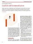 Vorschauseite 1: Qualität und Kommunikation