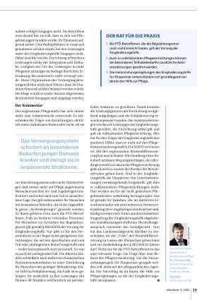 Vorschauseite 2: Versorgungslücke in der Pflege