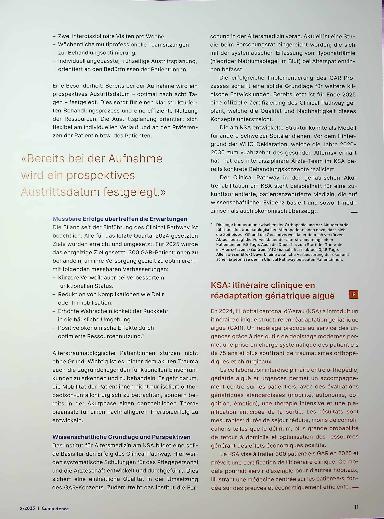 Vorschauseite 2: Eine ErFoLgsgeschichte am KantonsspitaL Aarau