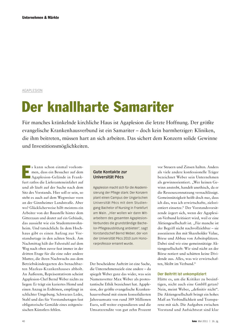 Vorschauseite 1: Der knallharte Samariter