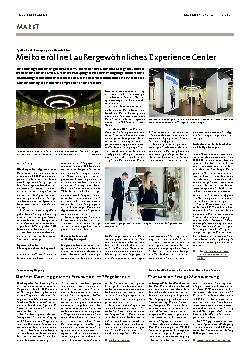 Vorschauseite 1: Meiko eröffnet außergewöhnliches Experience Center