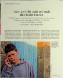 Vorschauseite 1: Jeder, der Hilfe sucht, soll auch Hilfe finden können.