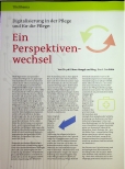 Vorschauseite 1: Digitalisierung in der Pflege und für die Pflege: Ein Perspektivenwechsel