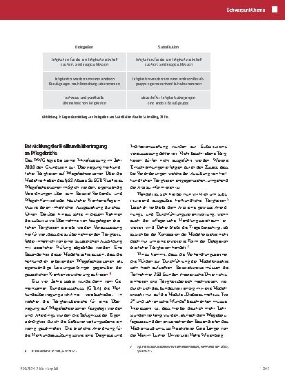 Vorschauseite 2: Problemstellungen bei der Übertragung von Heilkunde auf Pflegefachpersonen