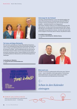 Vorschauseite 3: Nachrichten aus den Landesverbänden