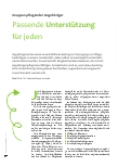 Vorschauseite 1: Gruppen pflegender Angehöriger: Passende Unterstützung für jeden