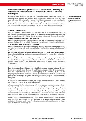 Vorschauseite 5: Beraterbrief Pflege Heft 3-2026