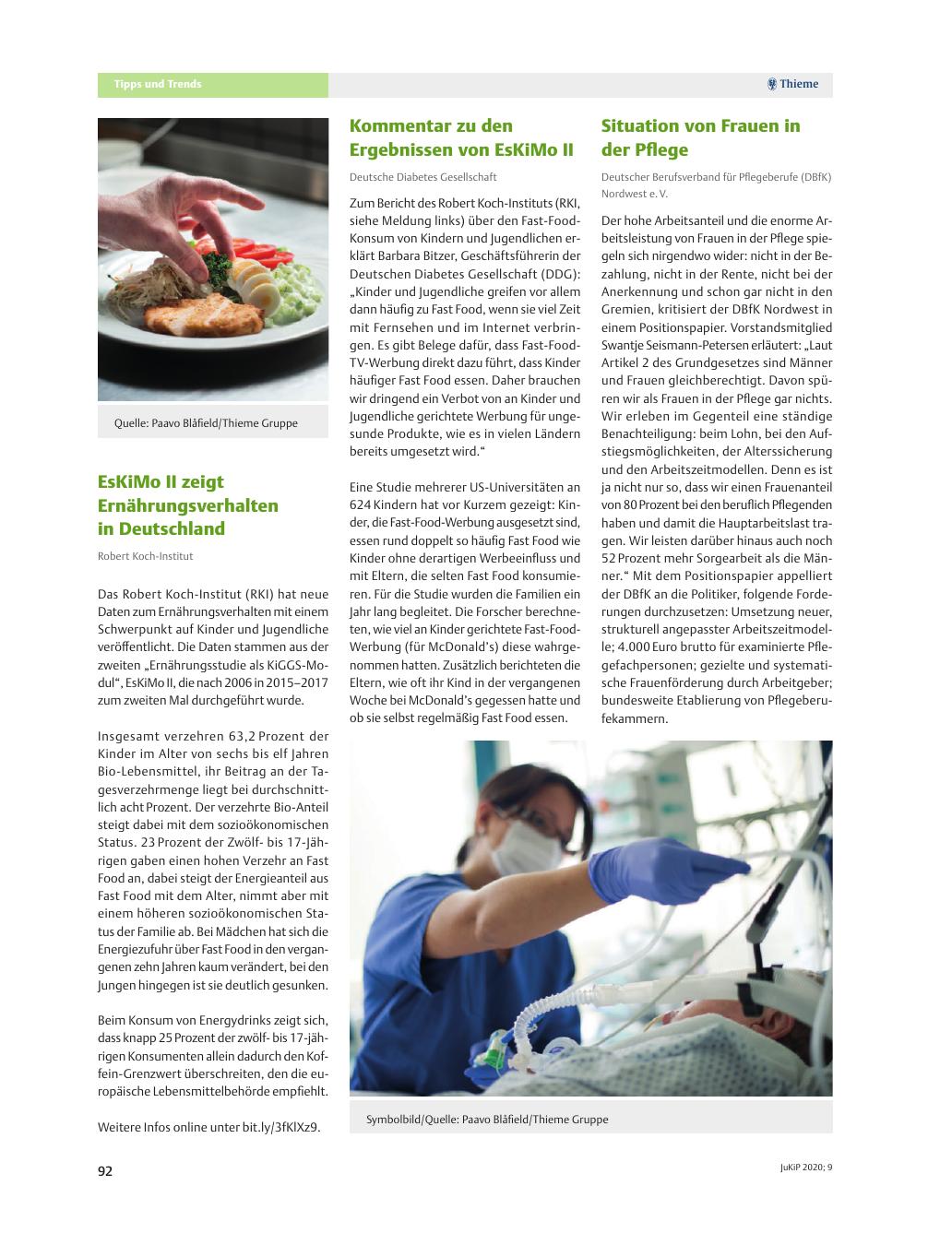 Vorschauseite 1: Tipps und Trends