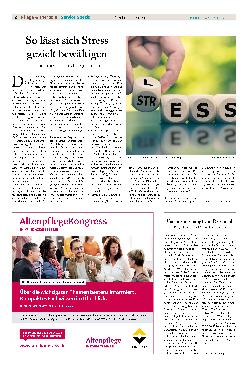 Vorschauseite 1: So lässt sich Stress gezielt bewältigen.